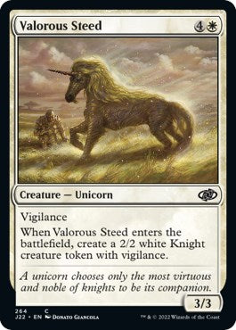 Valorous Steed [Jumpstart 2022] | Arkham Games and Comics