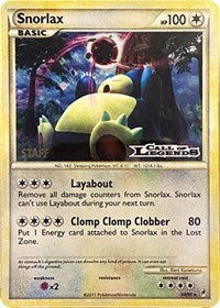 Snorlax (33/95) (Staff Prerelease Promo) [Nintendo: Black Star Promos] | Arkham Games and Comics