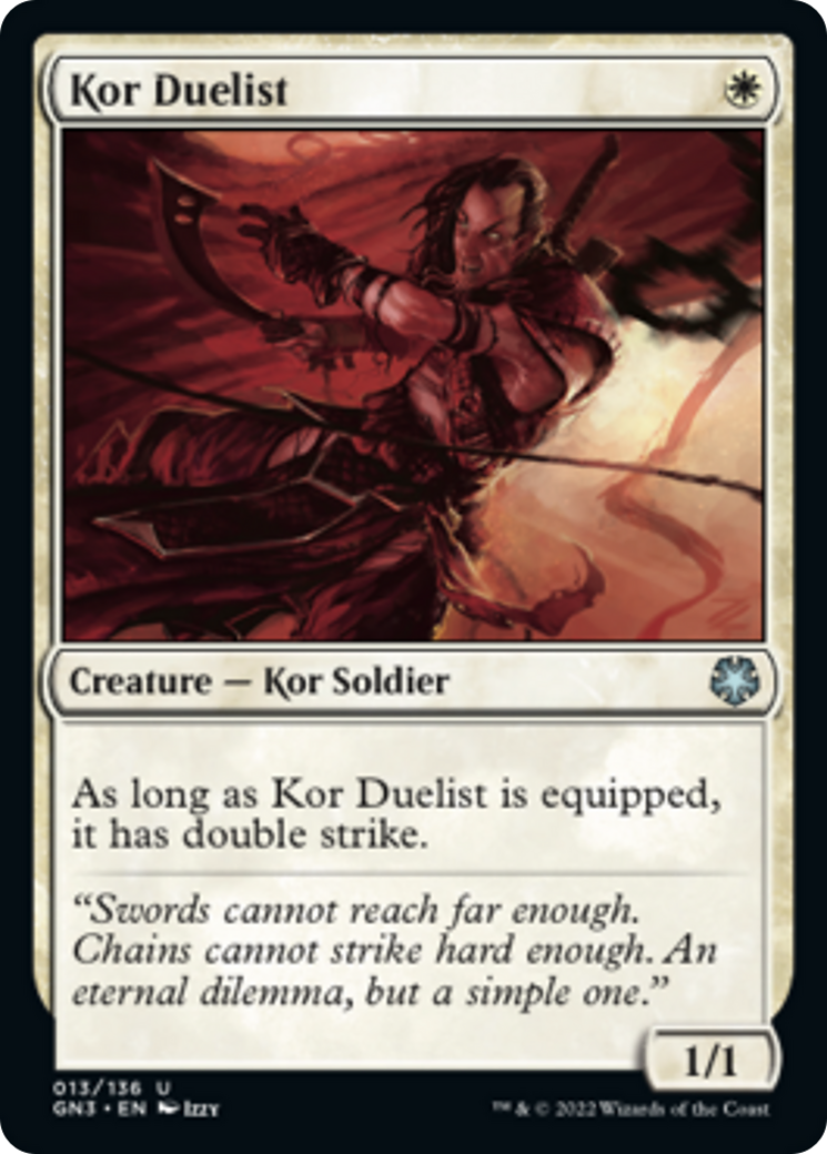 Kor Duelist [Game Night: Free-for-All] | Arkham Games and Comics