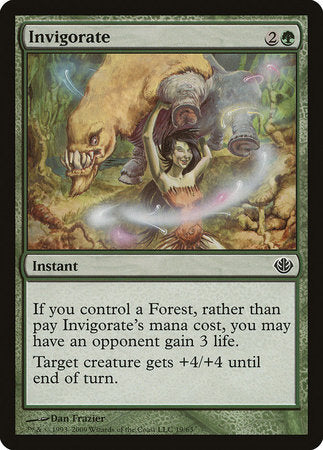 Invigorate [Duel Decks: Garruk vs. Liliana] | Arkham Games and Comics