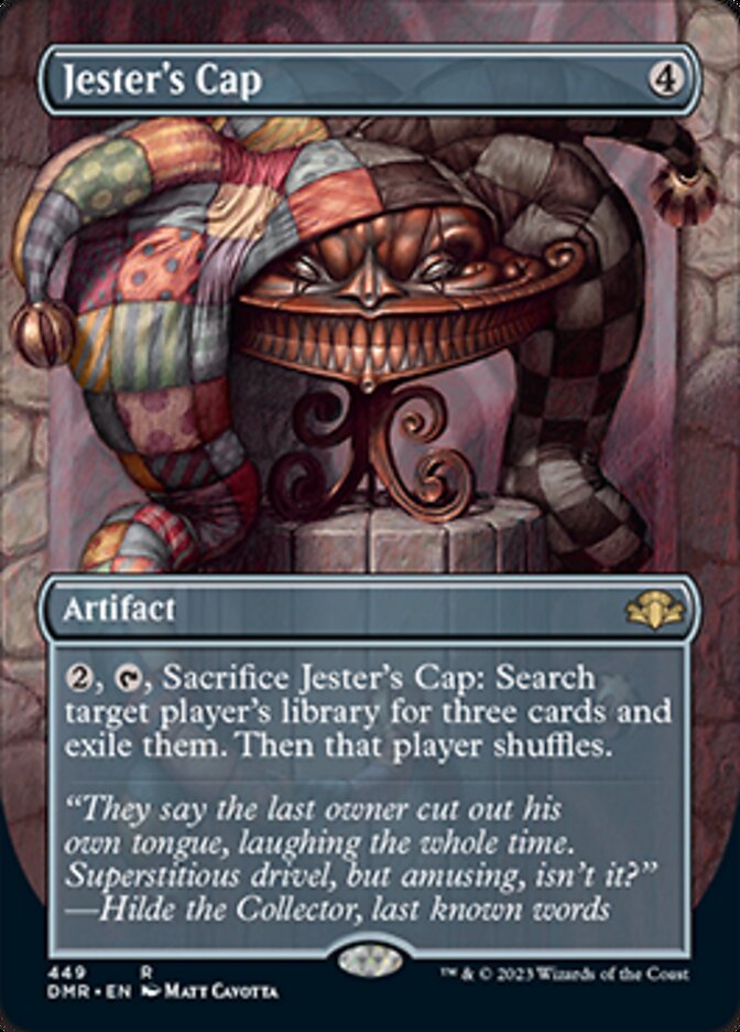 Jester's Cap (Borderless Alternate Art) [Dominaria Remastered] | Arkham Games and Comics