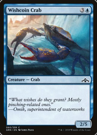 Wishcoin Crab [Guilds of Ravnica] | Arkham Games and Comics