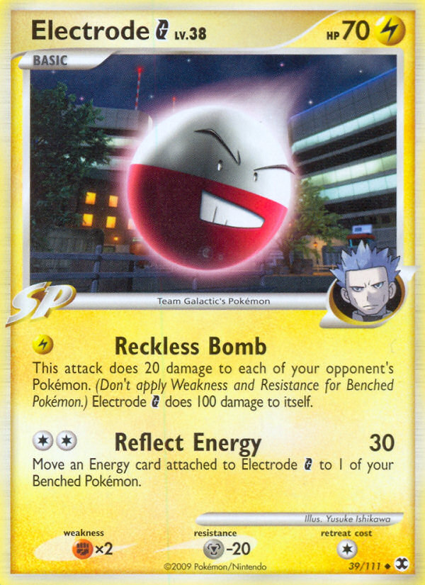 Electrode G (39/111) [Platinum: Rising Rivals] | Arkham Games and Comics