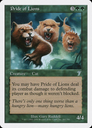 Pride of Lions [Seventh Edition] | Arkham Games and Comics