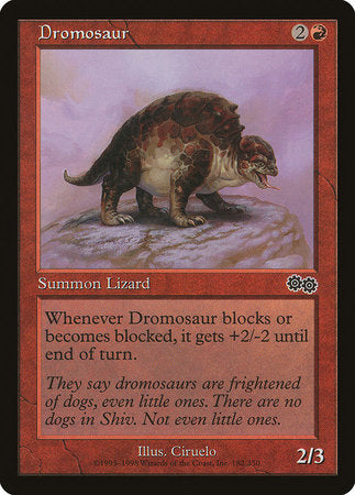 Dromosaur [Urza's Saga] | Arkham Games and Comics