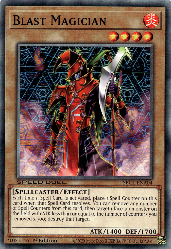 Blast Magician [SBC1-EN004] Common | Arkham Games and Comics