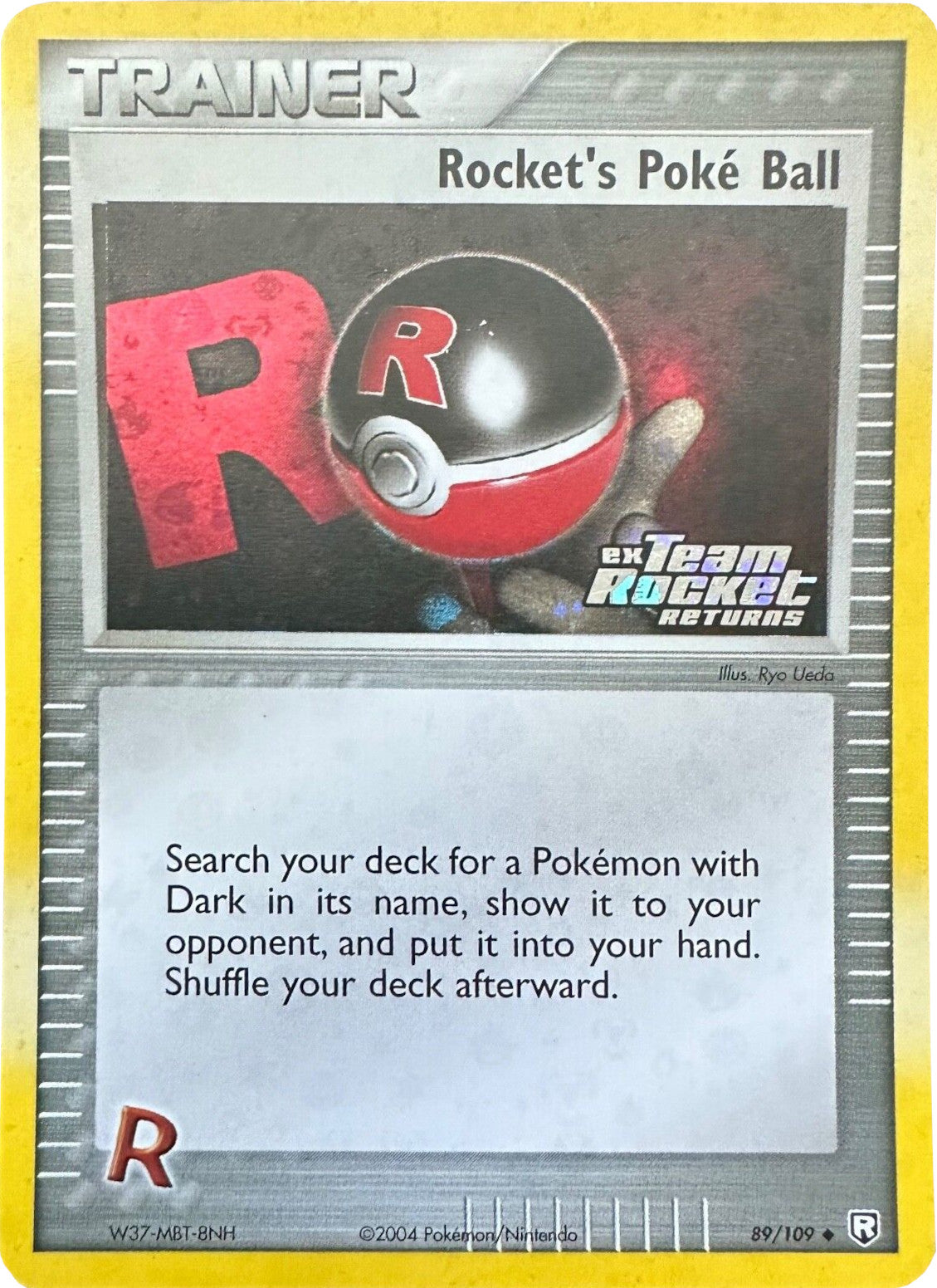 Rocket's Poke Ball (89/109) (Stamped) [EX: Team Rocket Returns] | Arkham Games and Comics