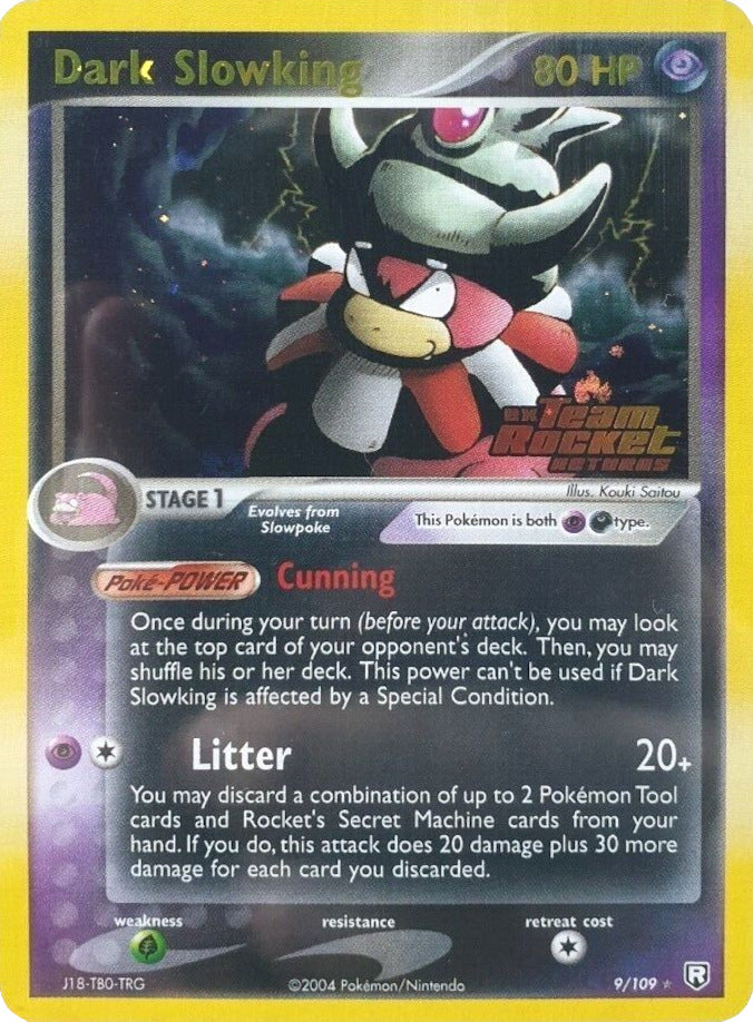 Dark Slowking (9/109) (Stamped) [EX: Team Rocket Returns] | Arkham Games and Comics