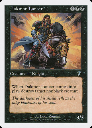 Dakmor Lancer [Seventh Edition] | Arkham Games and Comics