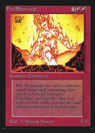 Fire Elemental (IE) [Intl. Collectors’ Edition] | Arkham Games and Comics