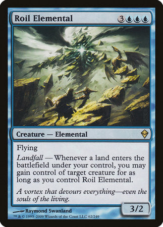 Roil Elemental [Zendikar] | Arkham Games and Comics