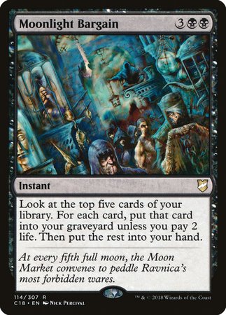 Moonlight Bargain [Commander 2018] | Arkham Games and Comics