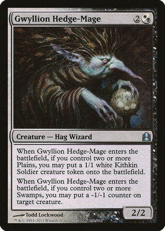 Gwyllion Hedge-Mage [Commander 2011] | Arkham Games and Comics