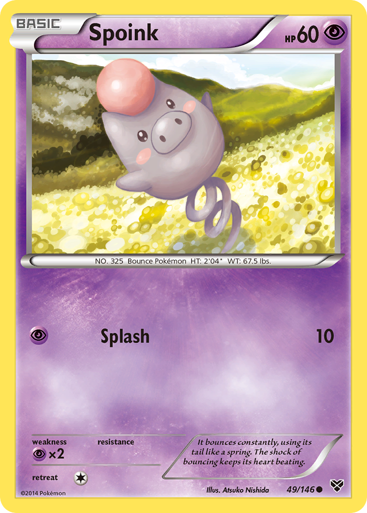 Spoink (49/146) [XY: Base Set] | Arkham Games and Comics