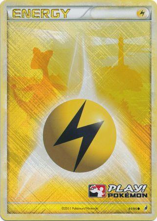 Lightning Energy (91/95) (Play Pokemon Promo) [HeartGold & SoulSilver: Call of Legends] | Arkham Games and Comics