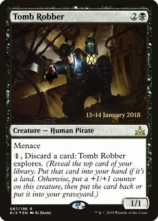 Tomb Robber [Rivals of Ixalan Promos] | Arkham Games and Comics