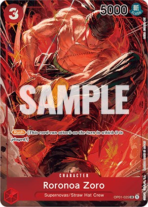 Roronoa Zoro (Parallel) [Romance Dawn] | Arkham Games and Comics