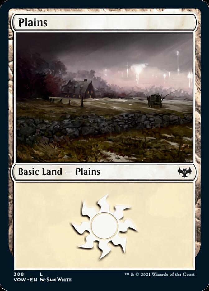 Plains (398) [Innistrad: Crimson Vow] | Arkham Games and Comics