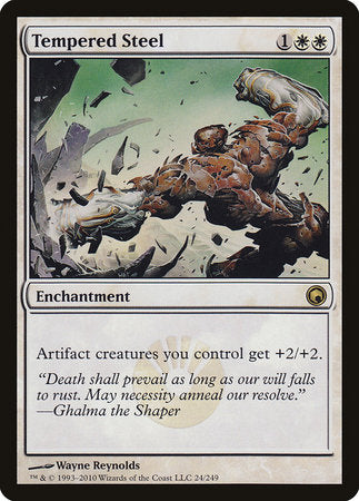 Tempered Steel [Scars of Mirrodin] | Arkham Games and Comics