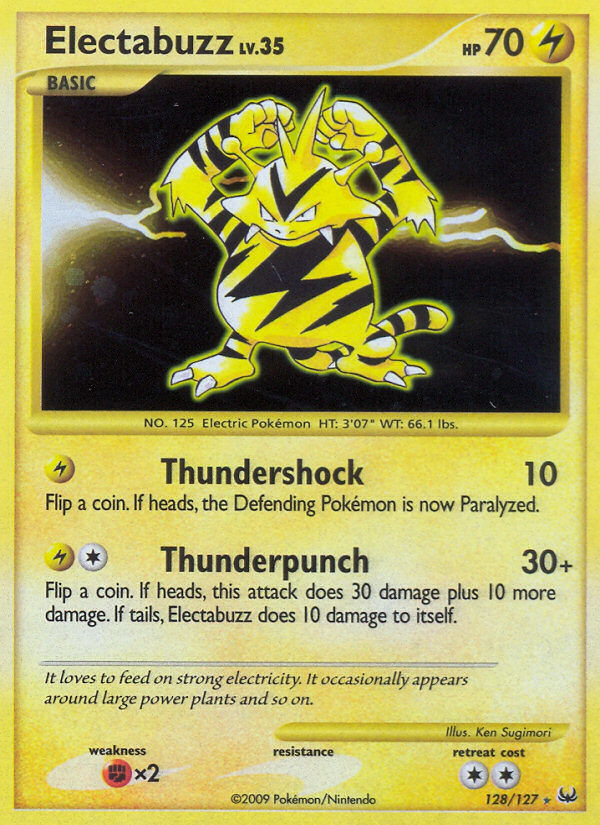 Electabuzz (128/127) [Platinum: Base Set] | Arkham Games and Comics