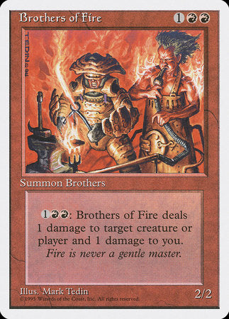 Brothers of Fire [Fourth Edition] | Arkham Games and Comics