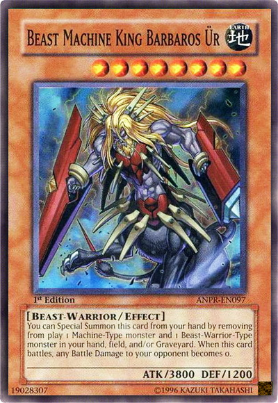 Beast Machine King Barbaros Ur [ANPR-EN097] Super Rare | Arkham Games and Comics