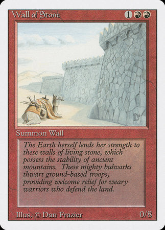 Wall of Stone [Revised Edition] | Arkham Games and Comics