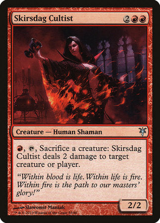 Skirsdag Cultist [Duel Decks: Sorin vs. Tibalt] | Arkham Games and Comics
