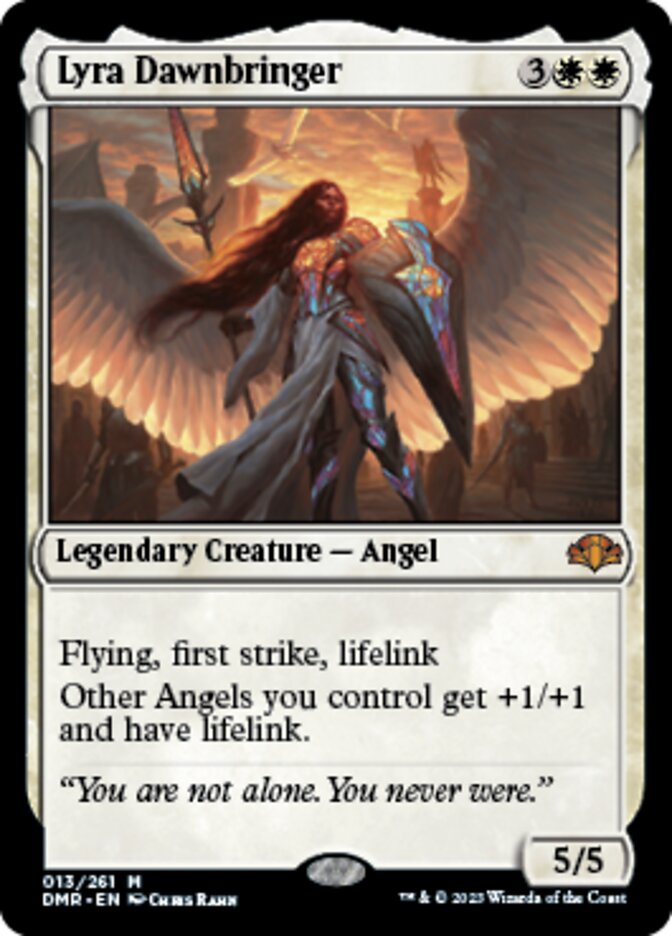 Lyra Dawnbringer [Dominaria Remastered] | Arkham Games and Comics