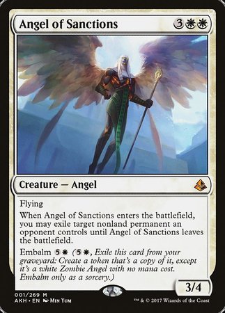 Angel of Sanctions [Amonkhet] | Arkham Games and Comics