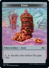 Squirrel // Food (011) Double-sided Token [Unfinity Tokens] | Arkham Games and Comics