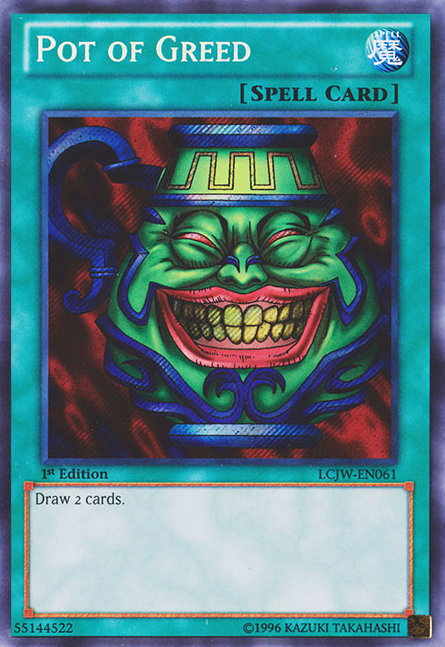 Pot of Greed [LCJW-EN061] Secret Rare | Arkham Games and Comics