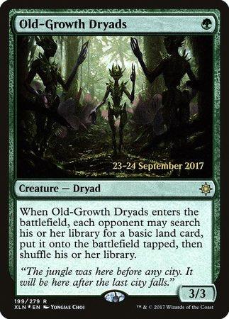 Old-Growth Dryads [Ixalan Promos] | Arkham Games and Comics