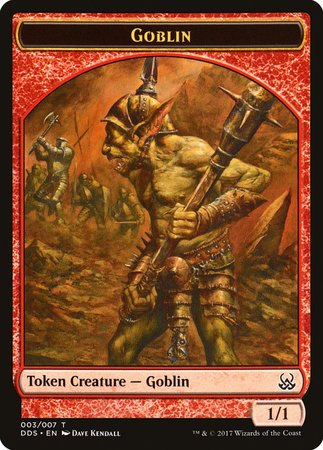 Goblin Token [Duel Decks: Mind vs. Might Tokens] | Arkham Games and Comics