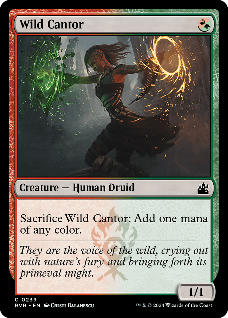 Wild Cantor [Ravnica Remastered] | Arkham Games and Comics