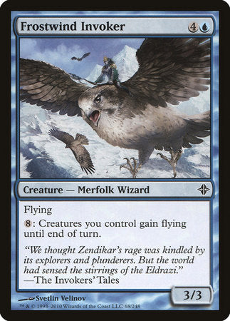Frostwind Invoker [Rise of the Eldrazi] | Arkham Games and Comics