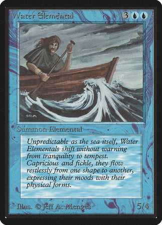 Water Elemental [Limited Edition Beta] | Arkham Games and Comics