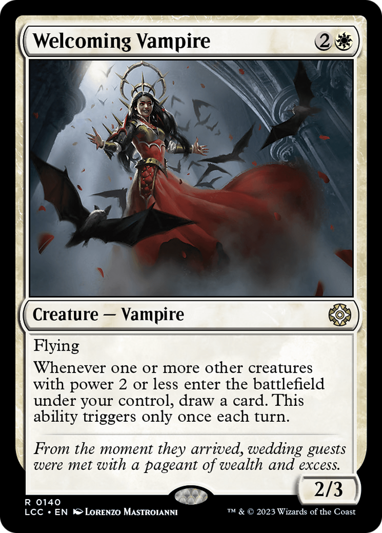 Welcoming Vampire [The Lost Caverns of Ixalan Commander] | Arkham Games and Comics