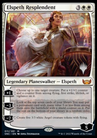 Elspeth Resplendent (Promo Pack) [Streets of New Capenna Promos] | Arkham Games and Comics