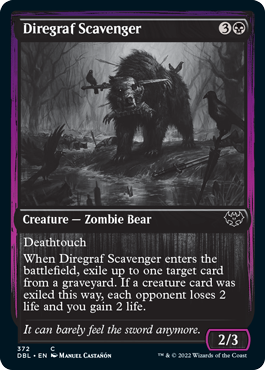 Diregraf Scavenger [Innistrad: Double Feature] | Arkham Games and Comics