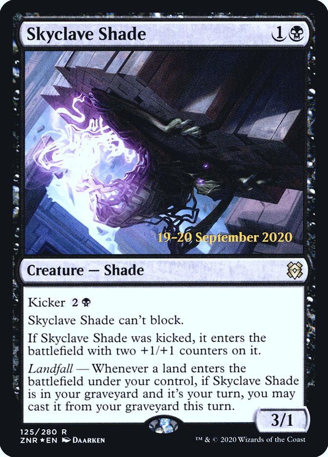 Skyclave Shade  [Zendikar Rising Prerelease Promos] | Arkham Games and Comics