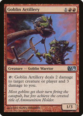 Goblin Artillery [Magic 2010] | Arkham Games and Comics