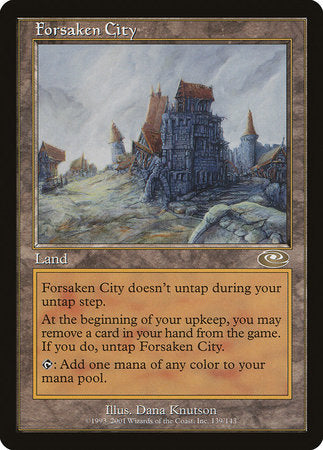 Forsaken City [Planeshift] | Arkham Games and Comics