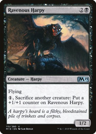 Ravenous Harpy [Core Set 2019] | Arkham Games and Comics
