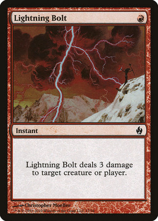 Lightning Bolt [Premium Deck Series: Fire and Lightning] | Arkham Games and Comics