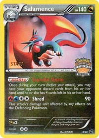 Salamence (8/20) (Regional Championship Promo Staff) [Black & White: Dragon Vault] | Arkham Games and Comics