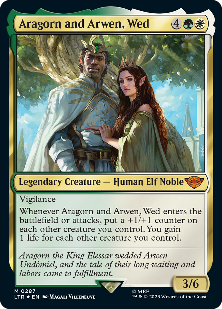 Aragorn and Arwen, Wed [The Lord of the Rings: Tales of Middle-Earth] | Arkham Games and Comics