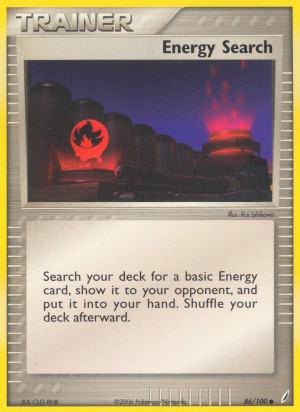 Energy Search (86/100) [EX: Crystal Guardians] | Arkham Games and Comics