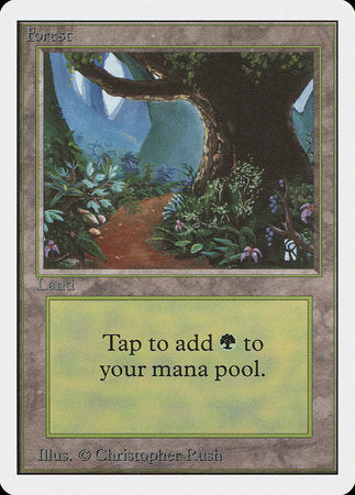 Forest (B) [Unlimited Edition] | Arkham Games and Comics