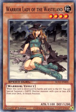 Warrior Lady of the Wasteland [SGX1-ENE05] Common | Arkham Games and Comics